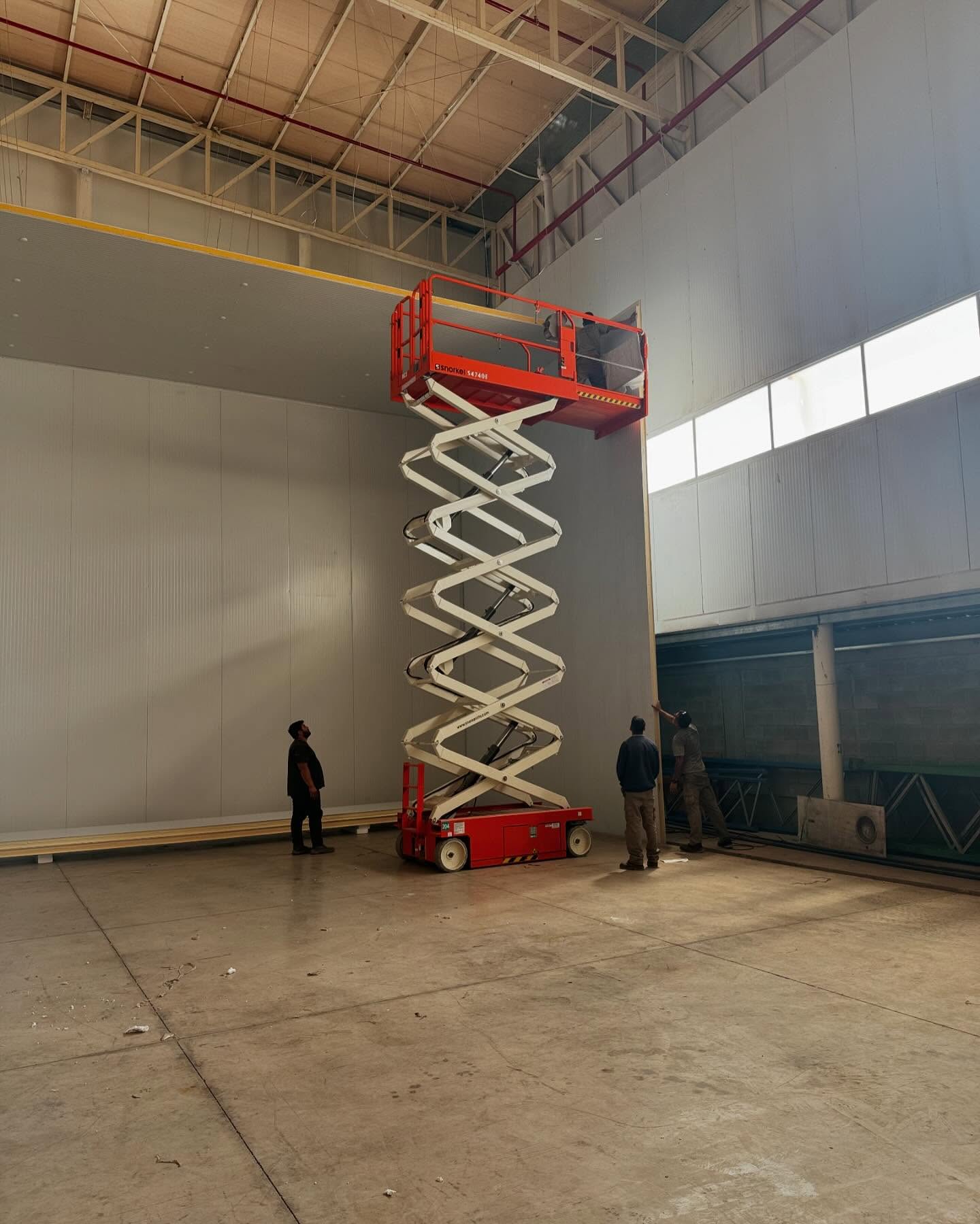 Trabajos de instalación